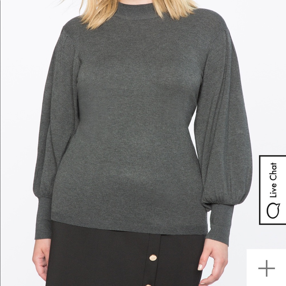Red Eloquii sweater, size 14/16, NWT